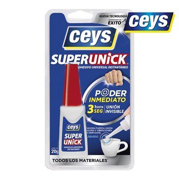 Adesivo Instantâneo CEYS UltraUnick - Potência Imediata Grande Formato 20g 504051