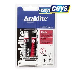 CEYS  ARALDITE RAPIDO PEQUEÑO BLISTER 5+5ML 510206