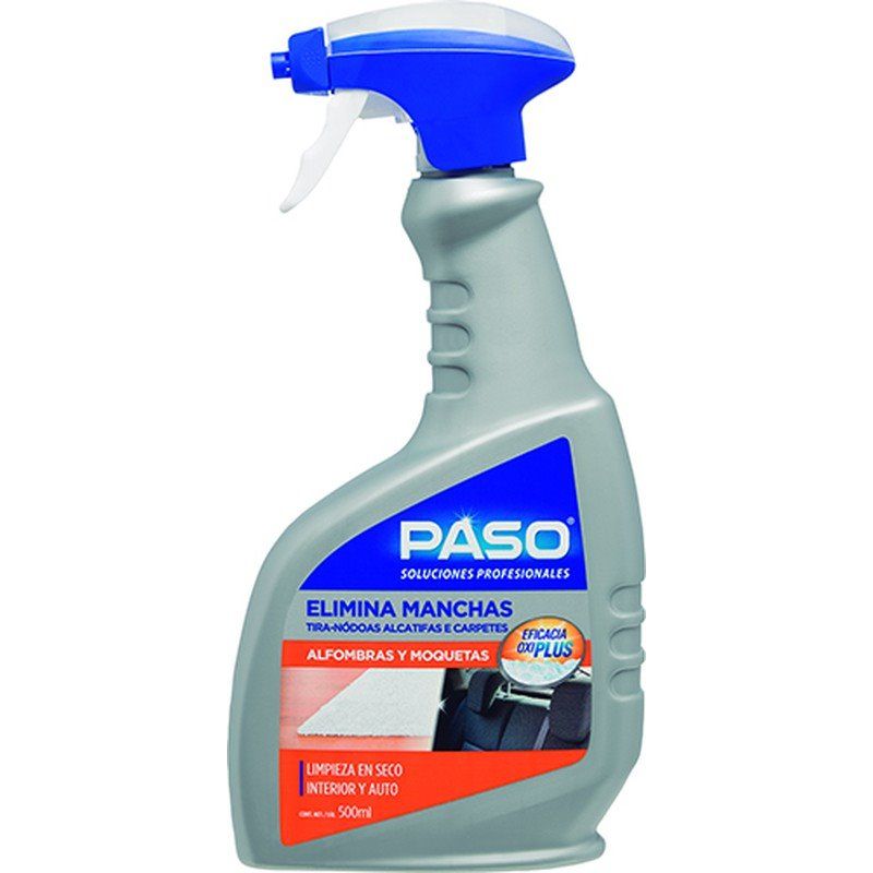 Removedor de manchas PASO para carpetes e tapetes - Spray 500ml 703023