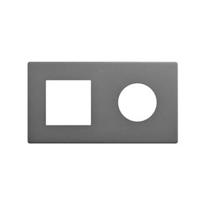 SIMON 270 | Mindestrahmen mit 2 Elementen 1 Sockel + 1 Titanmodul 27190620-096