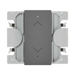 SIMON 270 | Master iO blinds with narrow button titanium 21001133-096