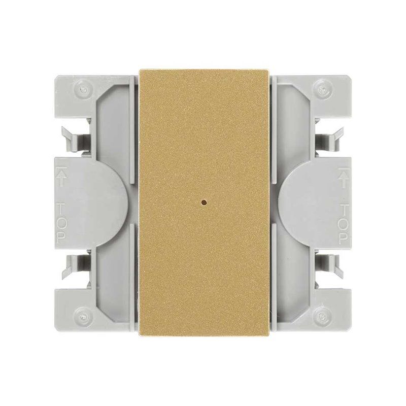 SIMON 270 | IO elektronischer Schalter mit schmalem Schlüssel Gold 21001201-095