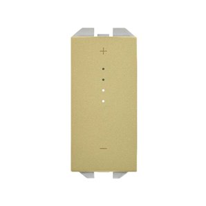 SIMON 270 | Master iO dimmable switch with narrow bronze button 21001121-097