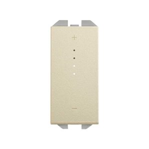 SIMON 270 | Master iO dimmable switch with narrow button cava 21001121-094