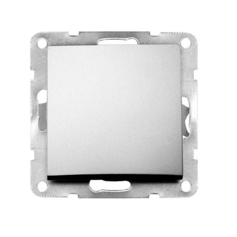 Interruptor de empotrar Iota Plata GSC 103500001