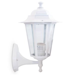 Farol jardin alum.brazo abajo E27 60W Blanco GSC 000700071
