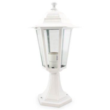 Lanterna de jardim em alumínio na parede E27 60W Branco GSC 000700077