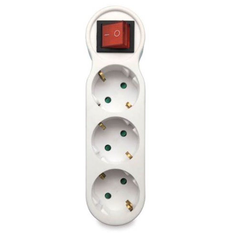 Conector triple salida con interruptor GSC 103000004