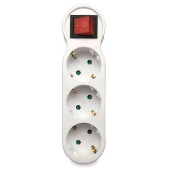 Conector triple salida con interruptor GSC 103000004