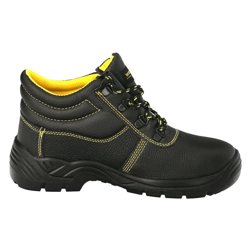Botas de segurança Wolfpack couro preto S3 nº 42 (par)