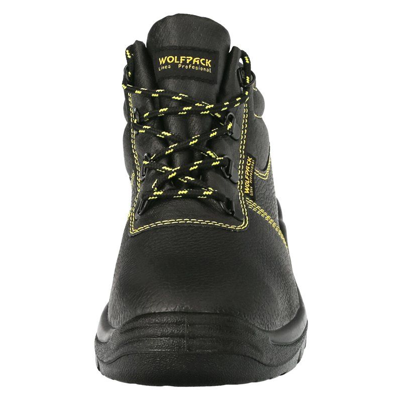 Botas de segurança Wolfpack couro preto S3 nº 42 (par)