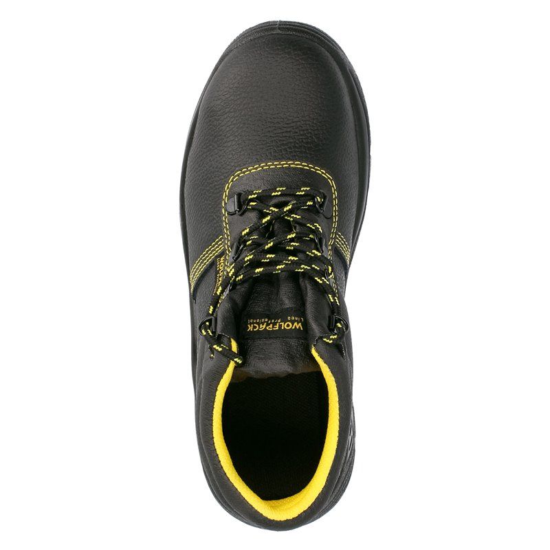 Botas de segurança Wolfpack couro preto S3 nº 42 (par)