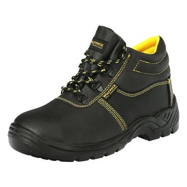 Botas de segurança Wolfpack couro preto S3 nº 48 (par)