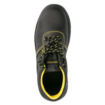 Botas de segurança Wolfpack couro preto S3 nº 48 (par)