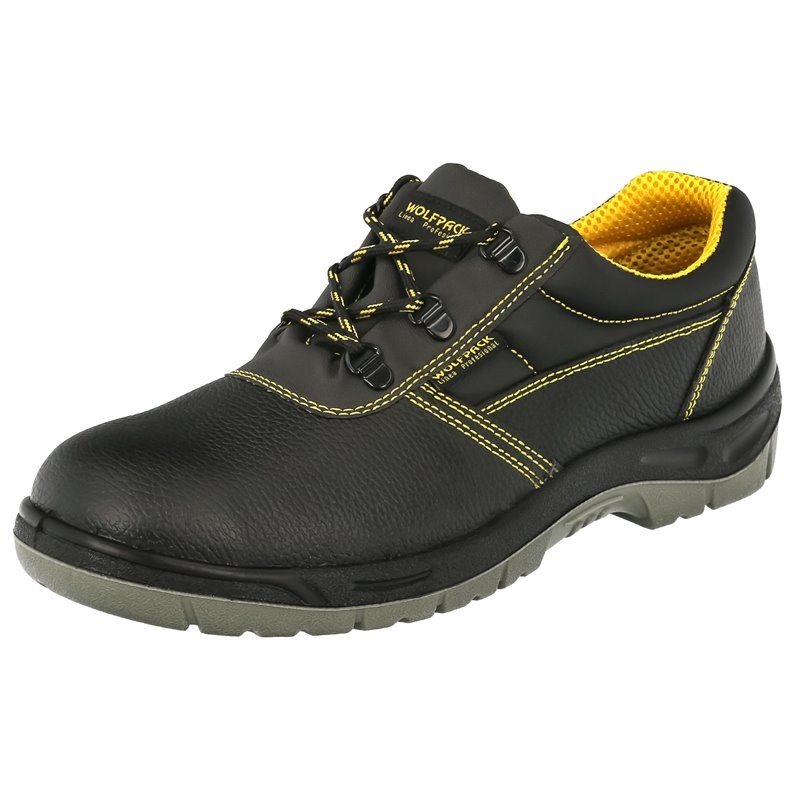 Sapatos de segurança S3 couro preto Wolfpack nº...