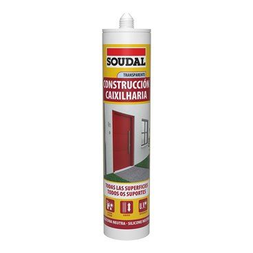 Silicona construccion neutra translucida 290ml 115785 soudal
