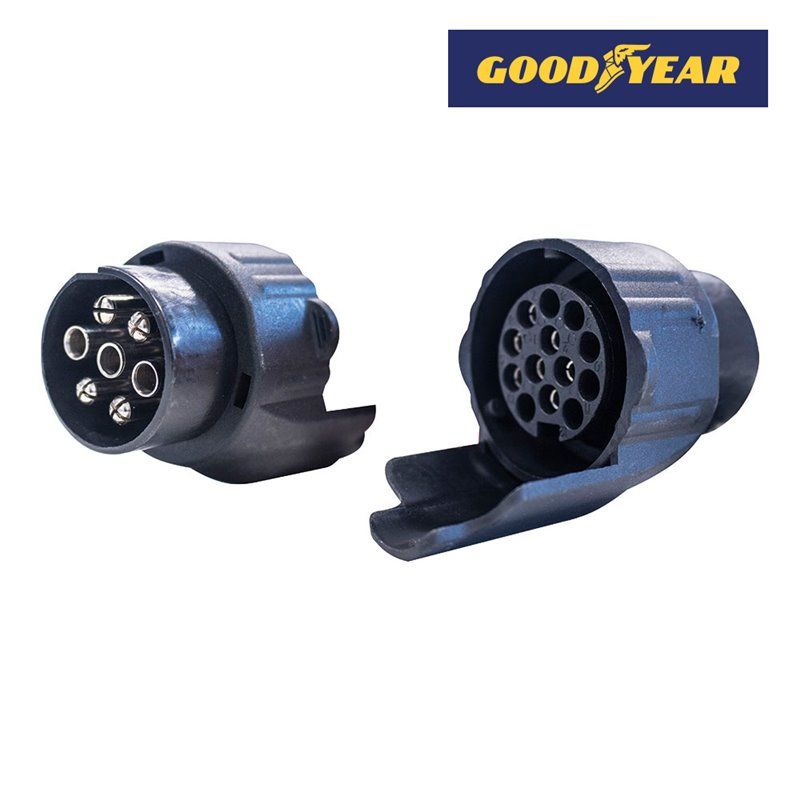 Adaptador para reboque de plástico Goodyear 13 a 7 polos