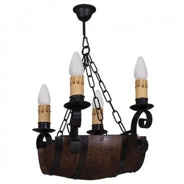 FAB 1.508/4 | Candeeiro 4 Luzes Barril REGX42X32