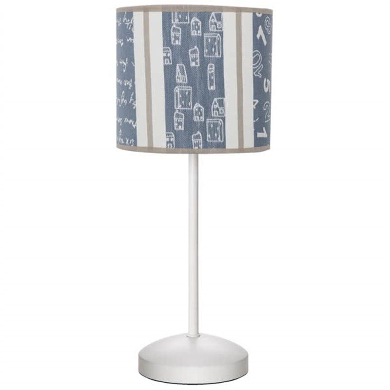 Candeeiro de mesa Retal Celeste 1xE14 (Ø30cm)