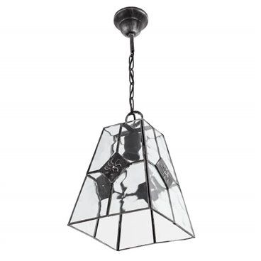 FAB 075592010 | Colgante Estepa Plata 1xe27 30x20x20