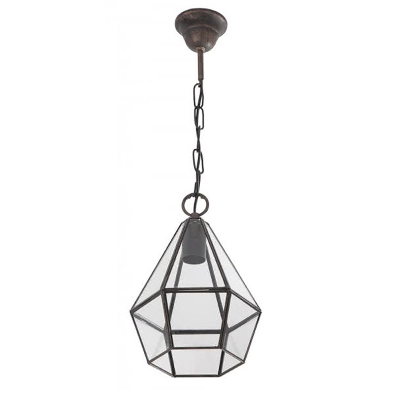 FAB 075792011 | Colgante Ecija Cobre 1xe27 27x20x20