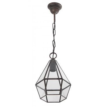 FAB 075792011 | Colgante Ecija Cobre 1xe27 27x20x20