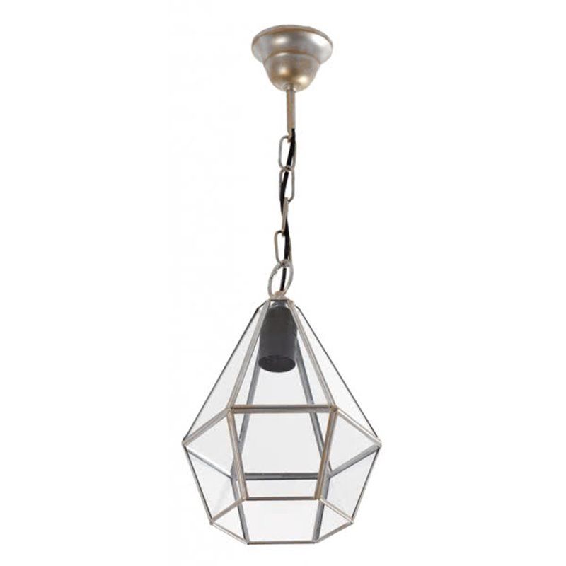 Luminária pendente Écija Oro 1xE27 (45<56x20x20cm)