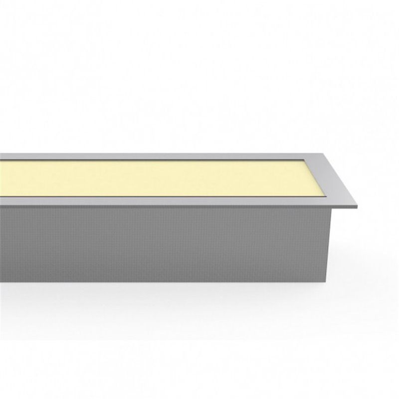 FAB LED228651 | Tira Recessada 20w 3000k Linex Alumínio 1600lm 62X6X6.6
