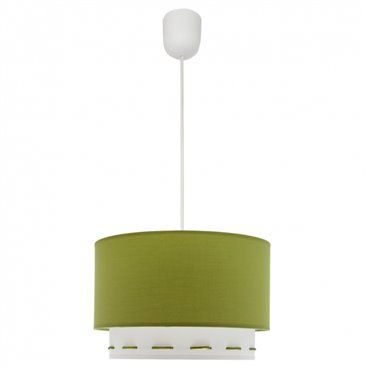 FAB 111293006 | Colgante Trazos 1xe27 Verde 30d