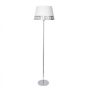 FAB 114841010 | Pie Salón Dalia 1xe27 Blanco/plata