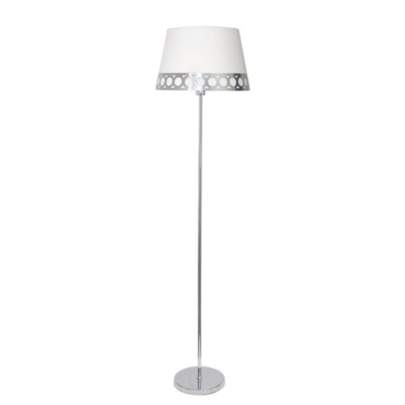 FAB 114841010 | Dalia Pé de Sala 1xe27 Branco/prata