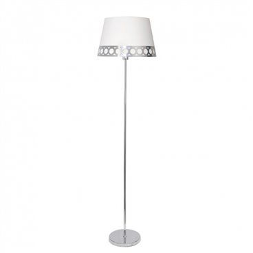 FAB 114841010 | Pie Salón Dalia 1xe27 Blanco/plata