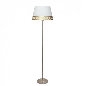 FAB 114841029 | Dalia Pé de Sala 1xe27 Branco/dourado