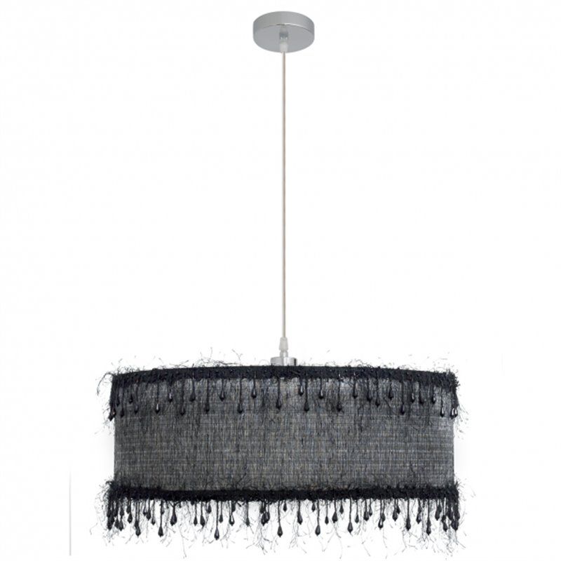 FAB 117595009 | Colgante Hilos 1xe27 Negro 50 D