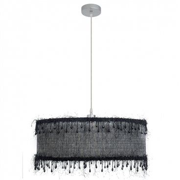 FAB 117595009 | Colgante Hilos 1xe27 Negro 50 D