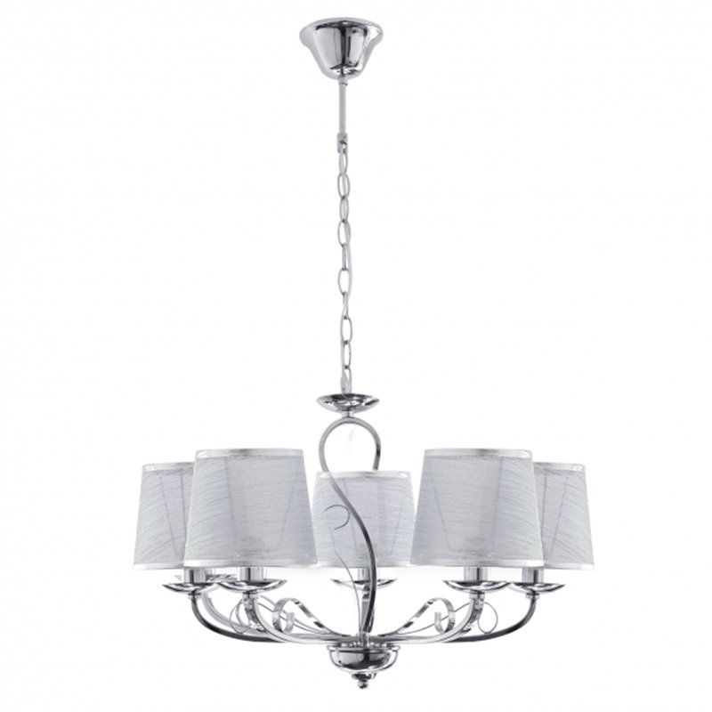 FAB 117955020 | Lampara Sumba 5xe14 Cromo REGx53x53