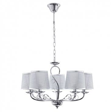 FAB 117955020 | Lampara Sumba 5xe14 Cromo REGx53x53
