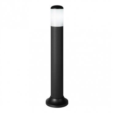 FAB 127371009 | Pilar Exterior Azafran 1xe27 Negro 70x9,1x9,1 Cm Policarbonato  Ip44