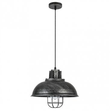 FAB 132191010 | Colgante Emu 1xe27 Rustico-plata Regx33x33 Cm