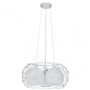 FAB 132293001 | Colgante Peregrino 3xe27 Blanco Regx45d