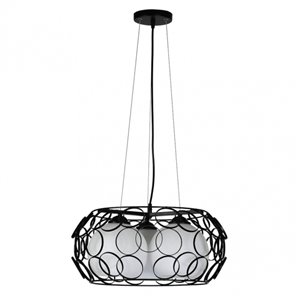 FAB 132293009 | Colgante Peregrino 3xe27 Negro Regx45d