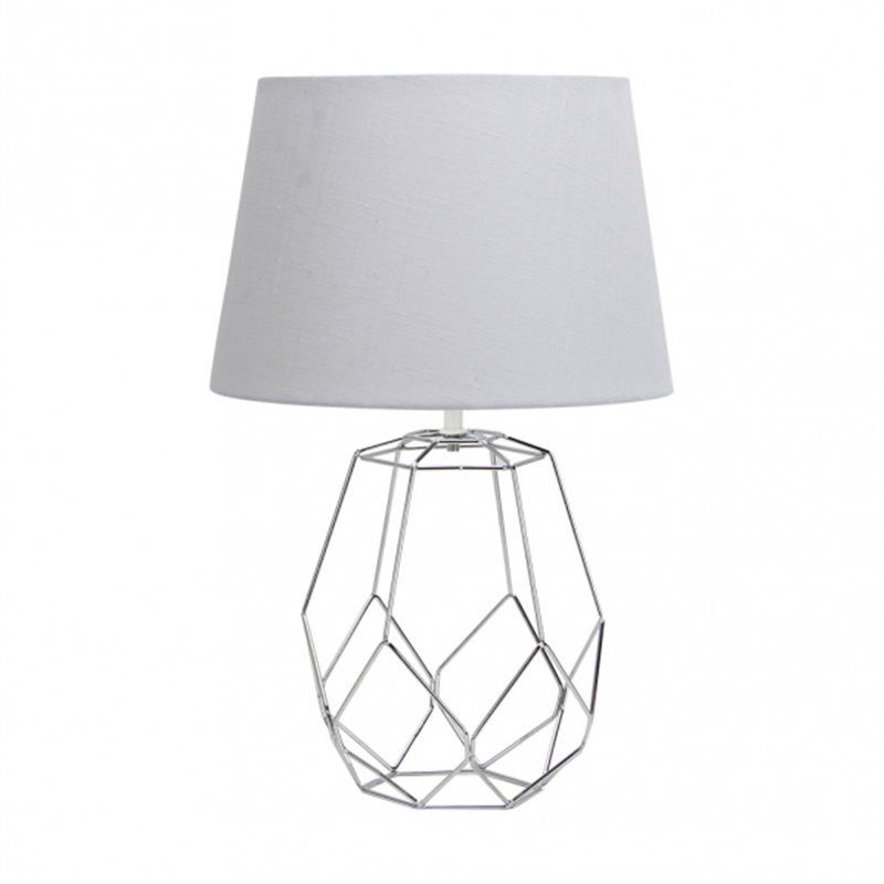 FAB 134571020 | Labeo Lâmpada de mesa 1xe27 Cromo 51,5x33x33 cm
