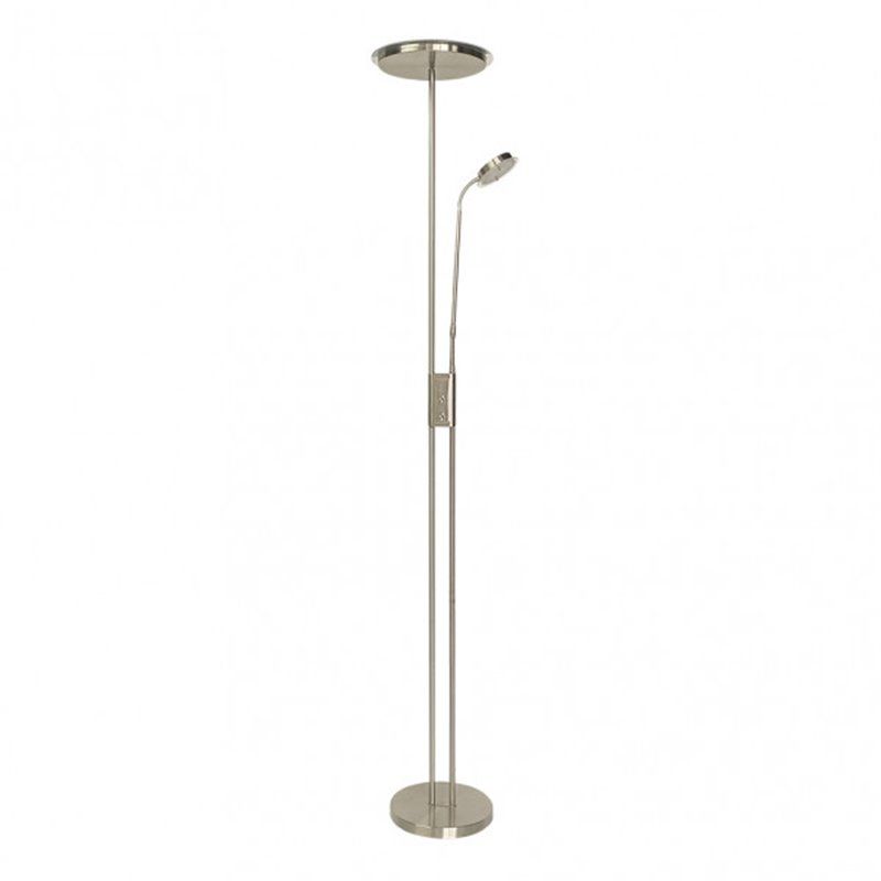 FAB 135742014 | Antares Salon Stand 20w+7w 4000k C/leitor Couro 183x25x25 Cm Touch C/reg.Intensidade E Memória