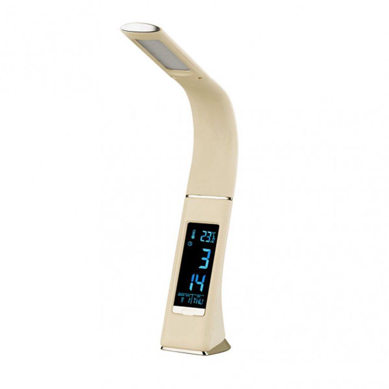 FAB 139771001 | Flexo Flexib. 5w Barita 4000k Beis/cromo Digital  400lm C/fecha-hora-temp.3 Grados Intens