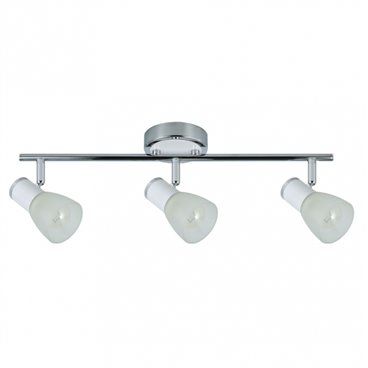 FAB 141993001 | Extensão elétrica Cholo 3xe14 Branco/cromo 16x48,5x10 Cm
