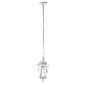 FAB 149191001 | Colgante Exterior Aluminio Auriga 1xe27 Blanco  Regx17x17 Cm  Ip44