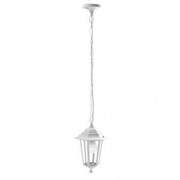 FAB 149191001 | Colgante Exterior Aluminio Auriga 1xe27 Blanco  Regx17x17 Cm  Ip44
