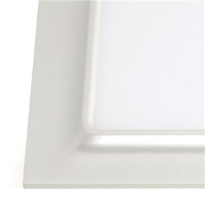 FAB 095171610 | Downlight 16w 3000k Ventura Perla Plat 1280lm  18x18 2