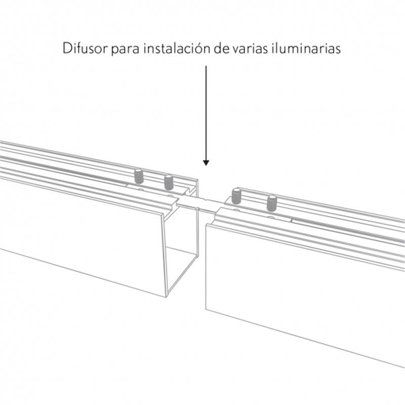FAB DIFU228002 | Difusor Para Linha X Faixa 4,5x300