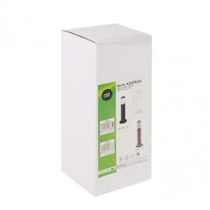 FAB 127371128 | Pilar Exterior Azafran 1xe27 Cinza 40x9,1x9,1 Cm Policarbonato Ip44 2